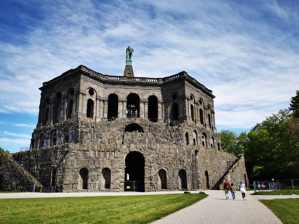 Der Herkules auf dem Oktogon im Bergpark Wilhelmshöhe&nbsp;Kassel