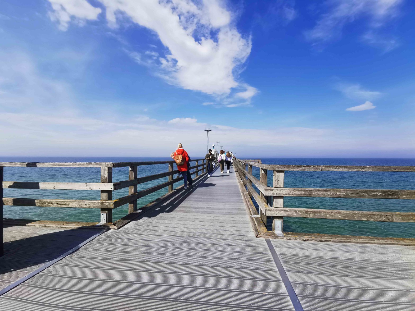 Seebrücke Zingst, Ostsee, barrierefrei, rollstuhlgerecht