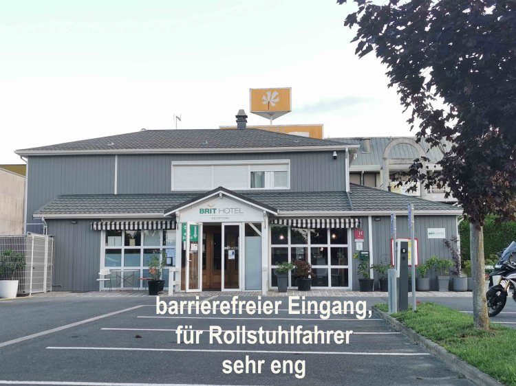 Zwischenstopp mit Tücken – mein barrierefreies Abenteuer im Brit Hotel Essentiel Reims Taissy