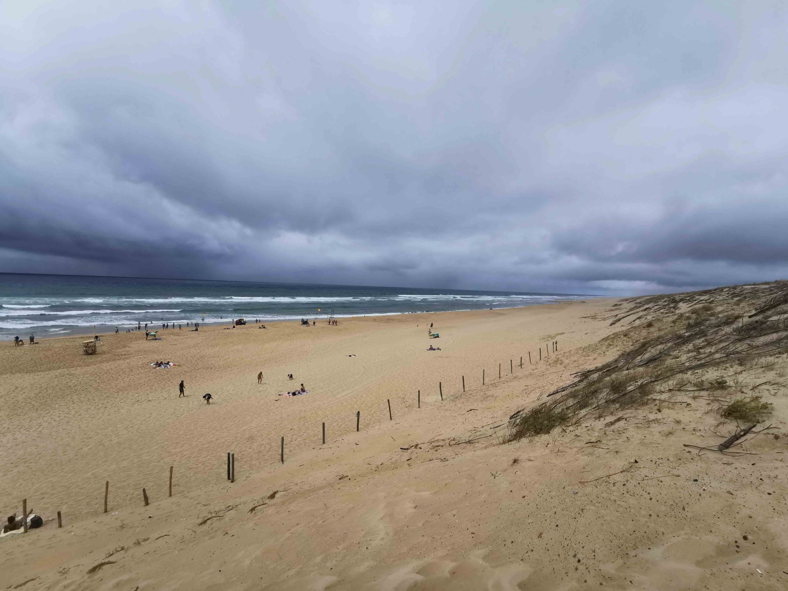 Plage de Messanges – viel Natur, wenig Barrierefreiheit Mein Besuch am Strand von Messanges (40660 Frankreich)