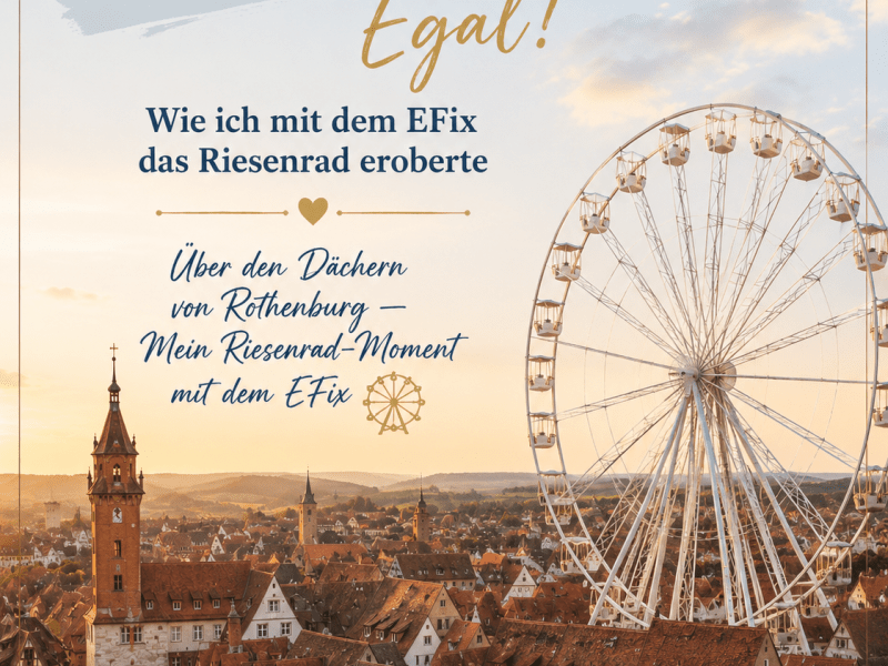 Höhenangst? Egal! — Wie ich mit dem EFix das Riesenrad&nbsp;eroberte